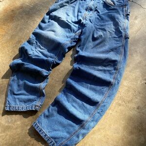 Brother Relaxed Fit Blue Jeans